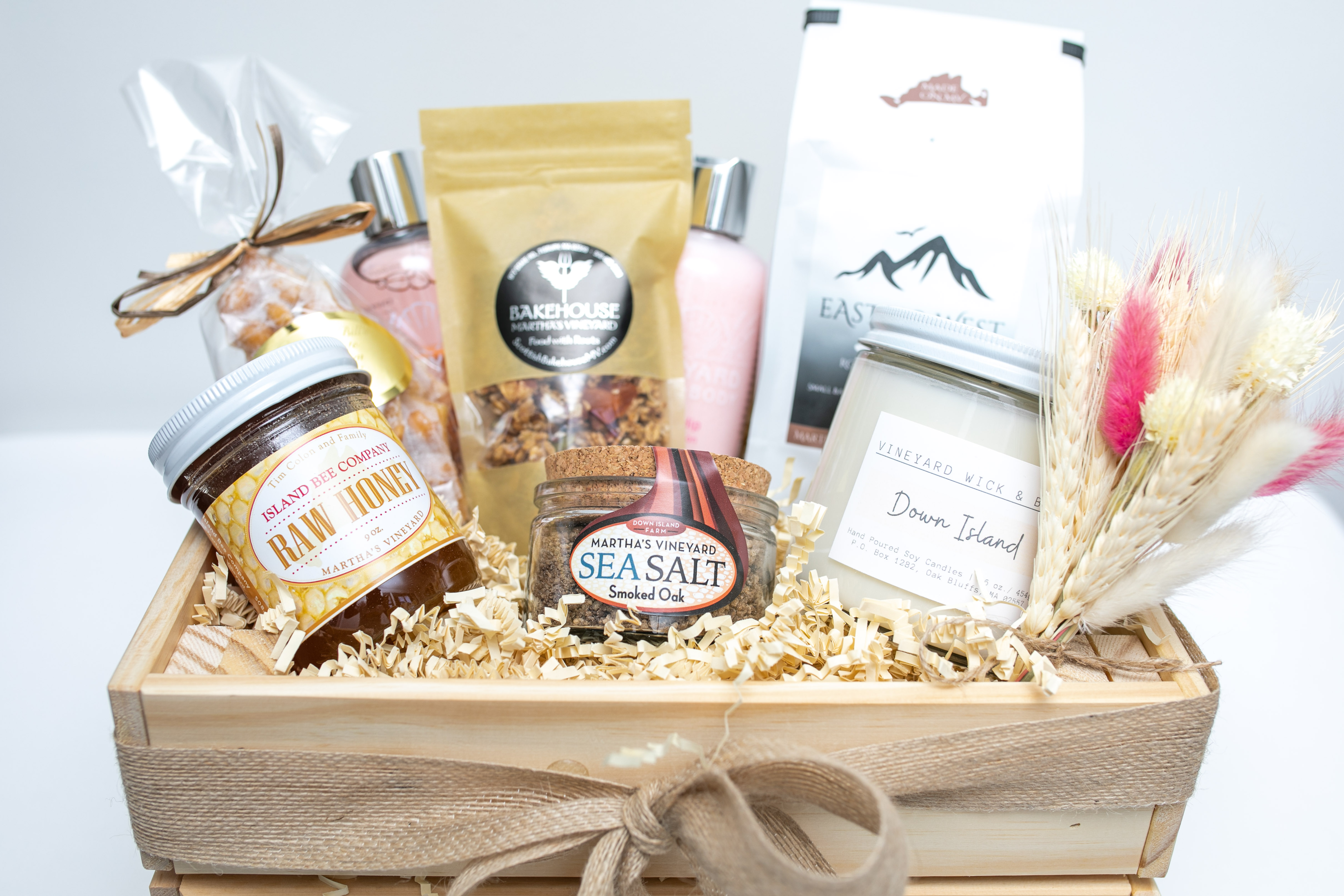 Airbnb gift basket